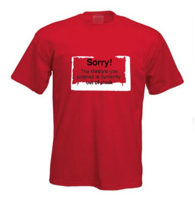 Sorry The Lifestyle You Ordered Is Out Of Stock