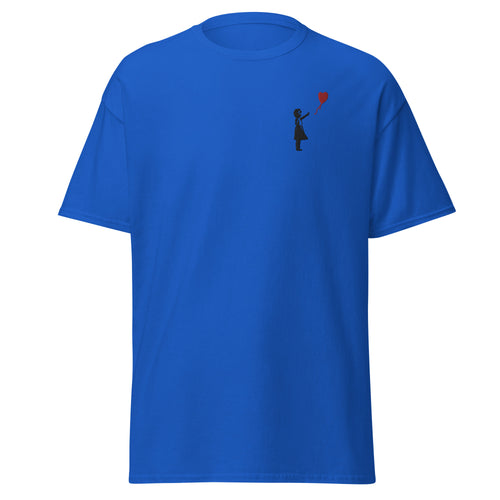 Embroidered Balloon girl T shirt