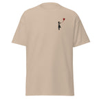 Embroidered Balloon girl T shirt - Sand