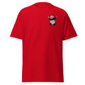 Embroidered Shooting Panda T shirt - Red