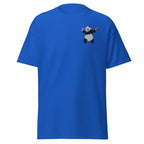 Embroidered Shooting Panda T shirt - Royal