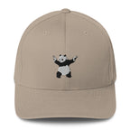 Embroidered Shooting Panda Baseball cap - Khaki