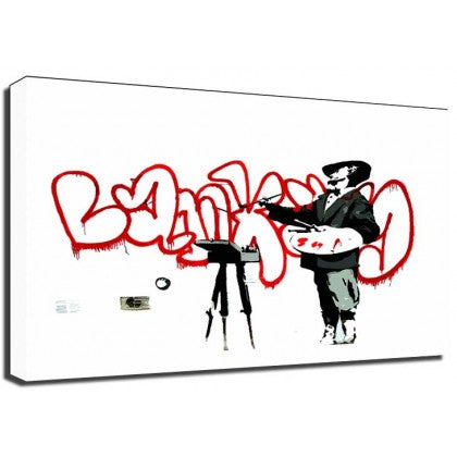 Banksy Canvas Print - French Painter