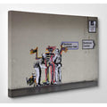 Banksy Canvas Print - Jean Michel Basquiat