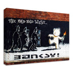 Banksy Canvas Print - Mild Mild West