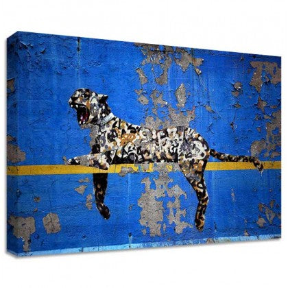 Banksy Canvas Print - Bronx Zoo