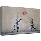 Banksy Canvas Print - No Ball Games