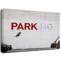Banksy Canvas Print - Parking