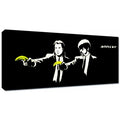 Banksy Canvas Print - Pulp Fiction