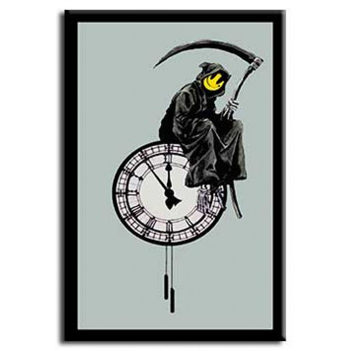 Banksy Canvas Print - Grim Reaper No 1