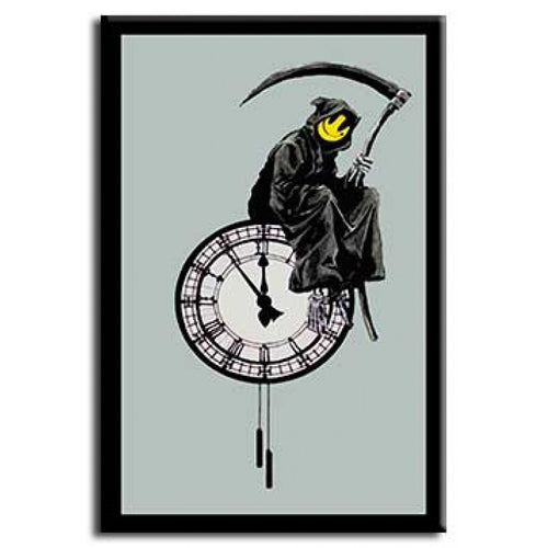 Banksy Canvas Print - Grim Reaper No 1