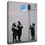 Banksy Canvas Print - Tesco Kids