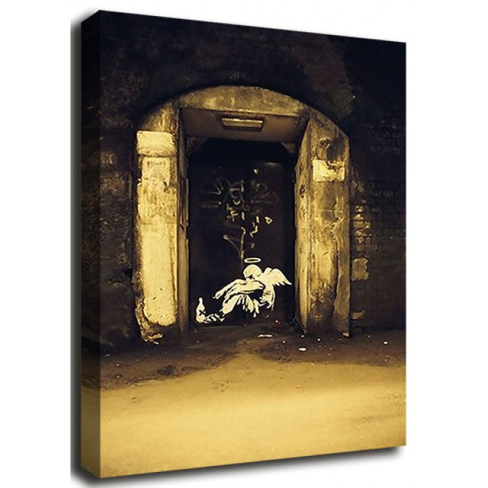 Banksy Canvas Print - Fallen Angel