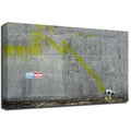 Banksy Canvas Print - Pissing Dog