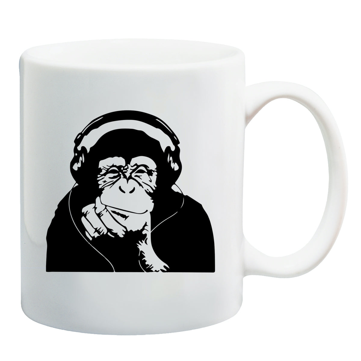 Headphone Chimp Mug