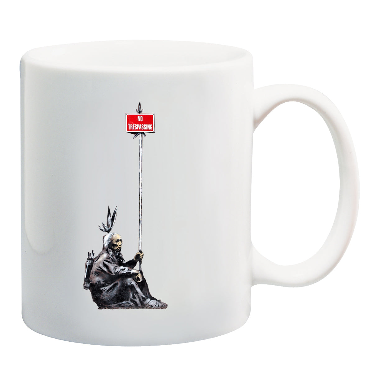 No Trespassing Mug