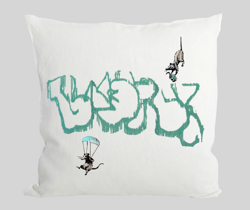 Pandemic Rats Cushion