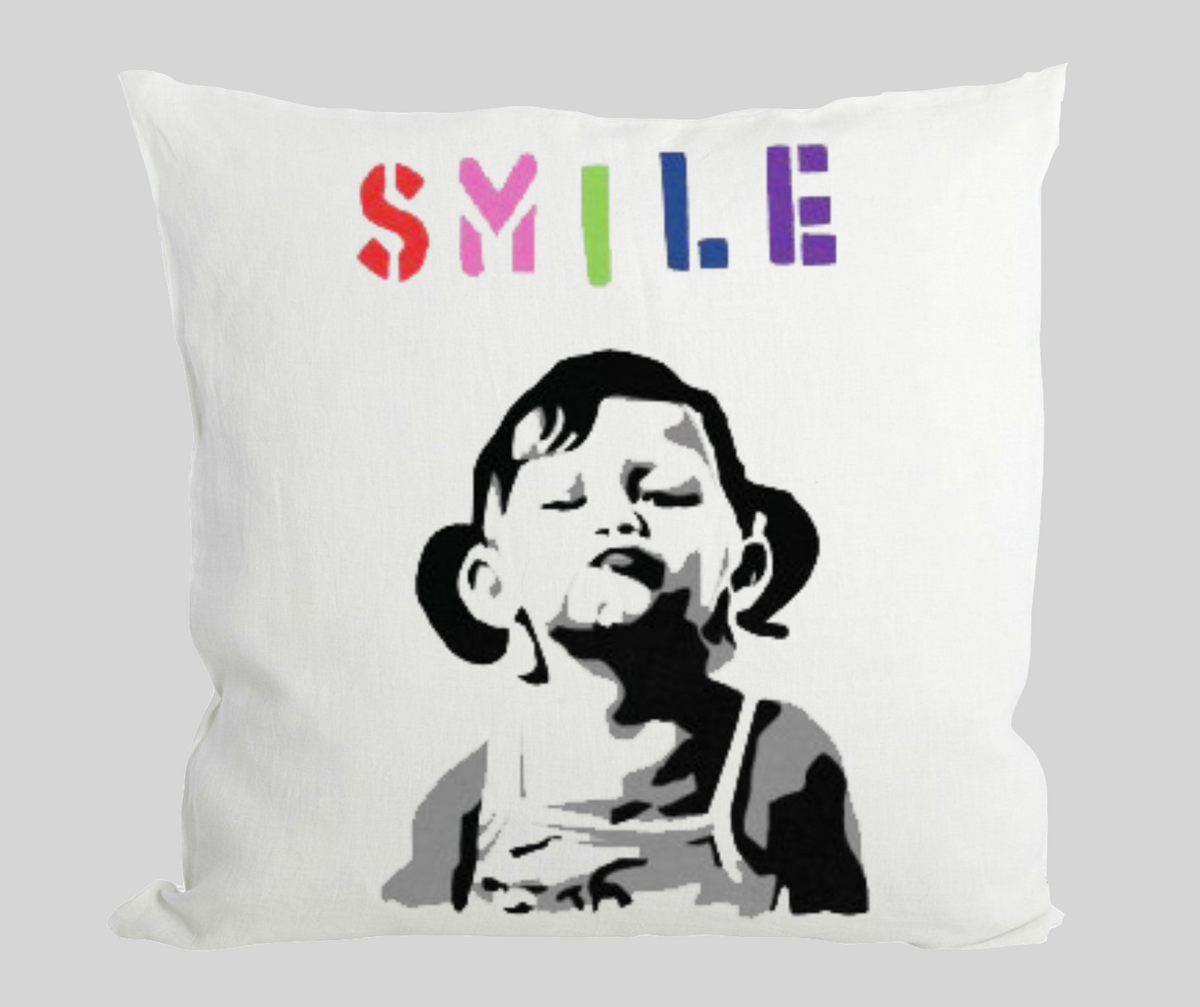 Smile Girl Cushion