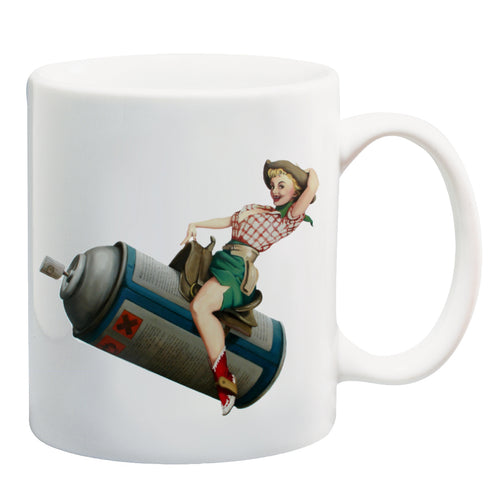 Spray Can Rodeo Mug
