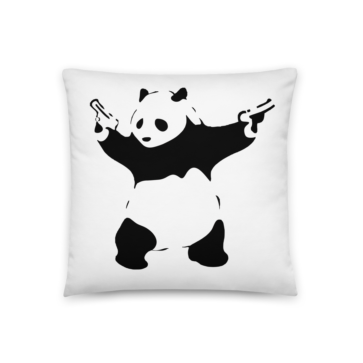 Shooting Panda Cushion
