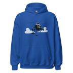Apache Helicopter Hoodie - Royal Blue