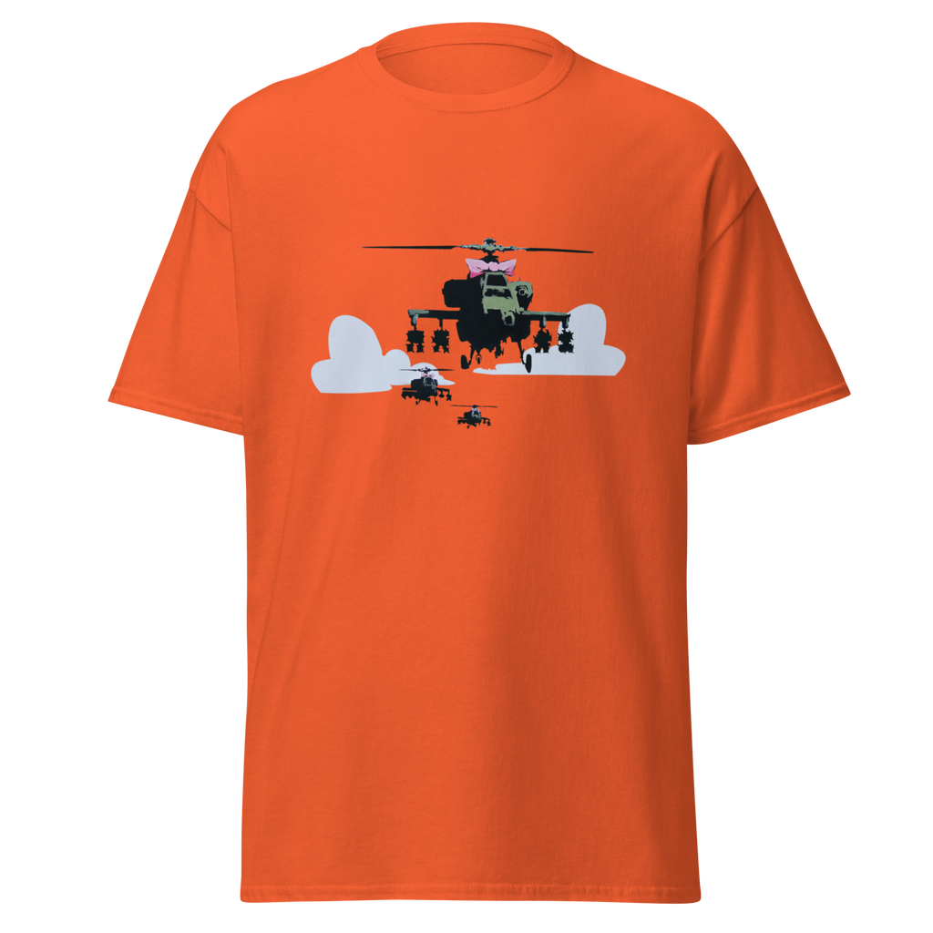 Apache Helicopter - Orange