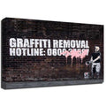 Banksy Canvas Print - Graffiti Removal