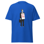 Banksy 0 Percent Interest In People - Royal Blue