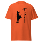 Banksy Girl Watering - Orange