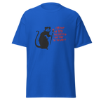Banksy Im Out Of Bed Rat - Royal Blue