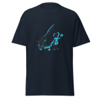 Banksy Little Girl Rocket - Navy Blue