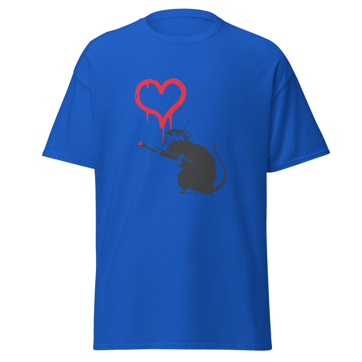 Banksy Love Rat - Royal Blue