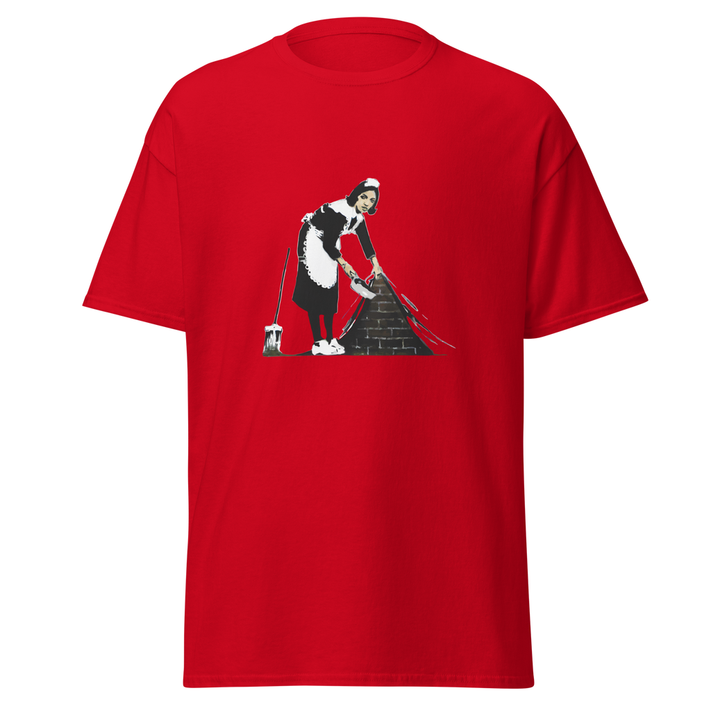 Banksy Maid In London - Red