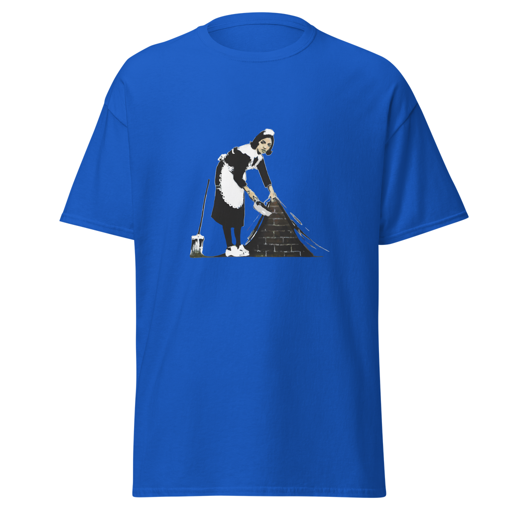 Banksy Maid In London - Royal Blue