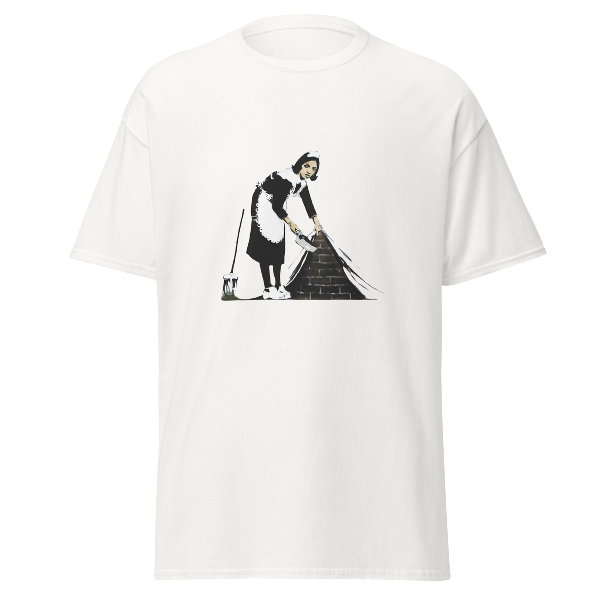 Banksy Maid In London - White