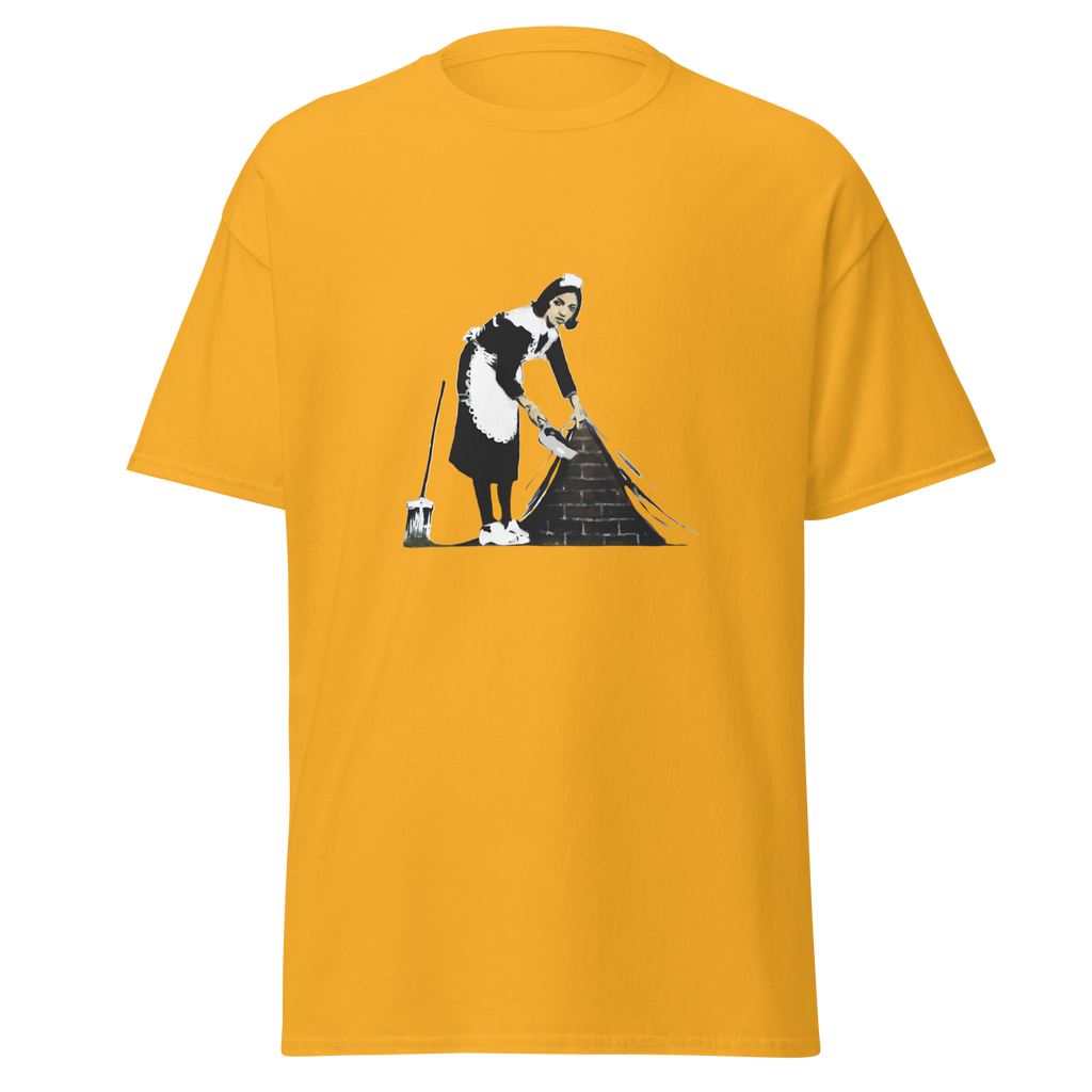 Banksy Maid In London - Yellow