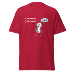 Banksy My Taps Been Phoned T Shirt - Cardinal Red