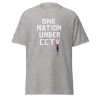 Banksy One Nation Under CCTV T Shirts - Sport Grey