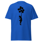 Banksy Palestine Girl With Balloons - Royal Blue