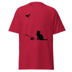 Banksy Ratapult T Shirt - Cardinal Red