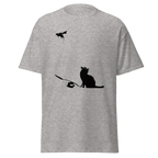 Banksy Ratapult T Shirt - Sport Grey