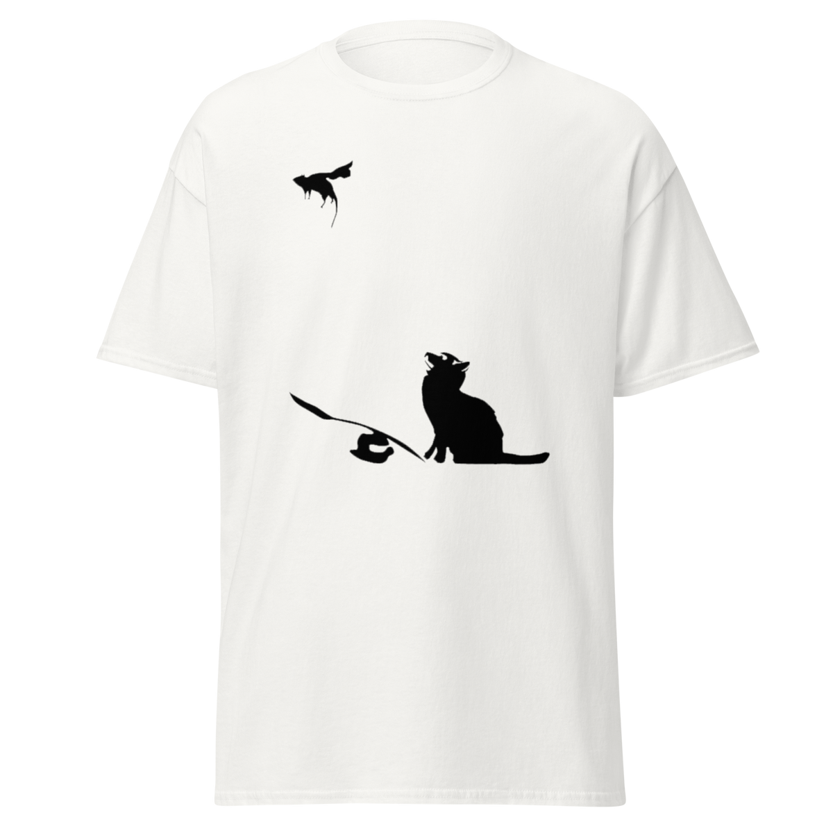 Banksy Ratapult T Shirt - White