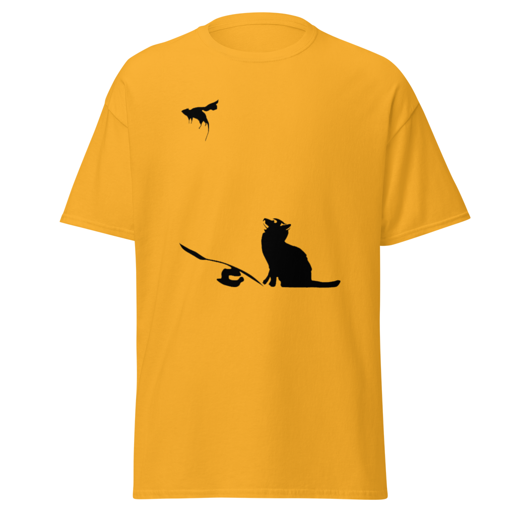 Banksy Ratapult T Shirt - Yellow