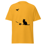 Banksy Ratapult T Shirt - Yellow