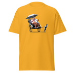 Banksy Rickshaw Kid - Yellow