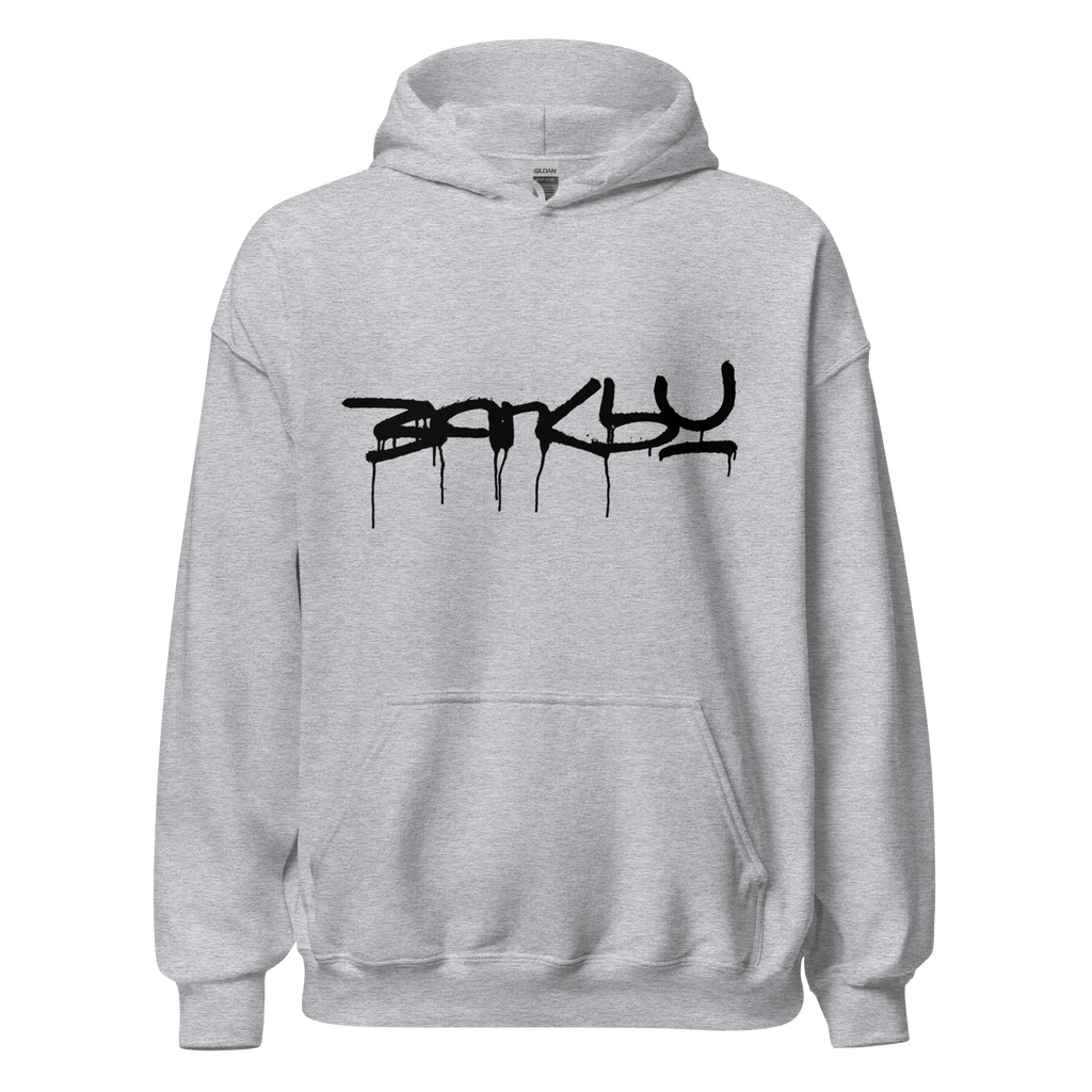Banksy Signature Hoodie - Sport Grey