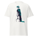 Banksy Statue Of Liberty - White