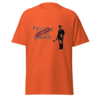 Banksy T Shirts Follow Your Dreams - Orange