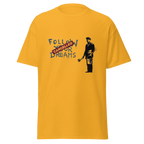 Banksy T Shirts Follow Your Dreams - Yellow