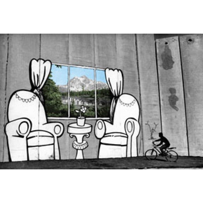 Banksy Canvas Print - Westbank